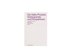 Cover Halle Prozess