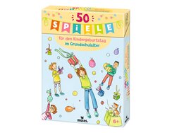 Game Cover 50 Spiele für den Kindergeburtstag im Grundschulalter