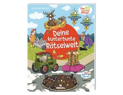 Book Cover Deine kunterbunte Rätselwelt