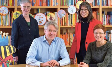 Jürgen Boos, Marianne Rübelmann, Petra Albers and Franziska Schiebe